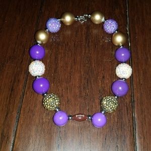 GIRLS BUBBLEGUM NECKLACE